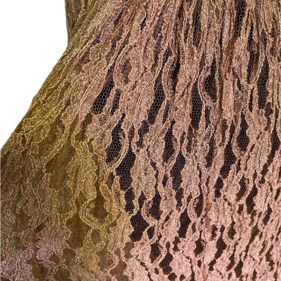 Free People Sz 6 Maxi Antique Style Lace Dress - Picture 8 of 11